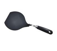 CHICAMPERA Spatule Cuisine en Nylon Résistant Chaleur Poignée Antidérapante Confortable pour Cuisson Anti-adhésive, Ustensile pour Pizza et Pâtisserie Noire
