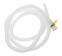 CHICAMPERA Tuyau de Vidange pour Climatiseur Extérieur en Pe et Acier Inoxydable avec Collier de Serrage, Tube Prolongateur Anti-goutte pour Unité Extérieure D'air Conditionné