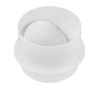 CHICAMPERA Valve Anti-refoulement Abs Ronde pour Tuyau de Ventilation, Connecteur de Conduit de Sécheuse, Bride de Raccordement du Conduit, Vacances