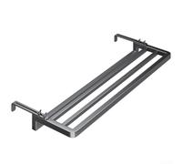 ChicBosomn Séchoir à linge pliable pour radiateur - 40 cm - Gris