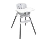 Chaise haute - CHICCO - Zest - Des 6 mois - Gris Gris G