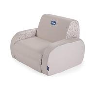 Chicco Twist Fauteuil pour Enfants Transformable en Chaise Longue et canapé, Chaise pour Enfants avec 3 configurations, Confortable et léger, se transforme avec 1 Geste - 12 Mois et Plus