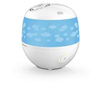 Chicco Humidificateur Humi Hot Advance – vapeur chaude, arrêt automatique, 7h – Bleu/Blanc
