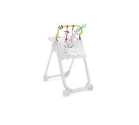Chicco - Kit 0m+ pour Chaise Haute Polly Progres5 et Polly 2 Start : Barre de jeu + Coussin Réducteur