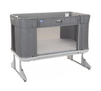 Chicco Next2Me Forever, Lit Bébé 3en1, Jusqu’à 4 Ans (22 Kg), Compatible avec Différents Lits, Berceau Bébé 3en1, Hauteur Réglable, Bonne Circulation de l'Air, 4 Roues, Matelas Inclus