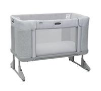 Chicco Next2Me Forever, Lit Bébé 3en1, Jusqu’à 4 Ans (22 Kg), Compatible avec Différents Lits, Berceau Bébé 3en1, Hauteur Réglable, Bonne Circulation de l'Air, 4 Roues, Matelas Inclus