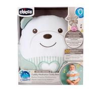 Chicco Ours en Peluche, Peluche électronique Douce pour bébé, Rembourrage Souple, 20 Minutes de Musique relaxante et méditative, lumière Douce, Lavable en Machine, 0 Mois et Plus, Vert