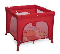 Chicco Parc Open Lit Parapluie Évolutif de Voyage pour Bébés et Enfants, Parc de Jeu avec Tapis Amovible, Fenêtres Latérales en Maille, 4 poignées et Sac de Transport, de la naissance à 15 kg