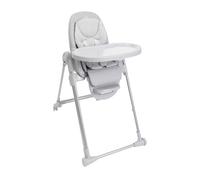 Chicco Polly Armonia Chaise Haute Bebé Évolutive, pour Enfants de 0 Mois à 40 kg, 9 Niveaux de Hauteur, 3 Positions d'Inclinaison, Repose-Pieds Réglables, Pliage compact, 4 Roues, Gris Foncé