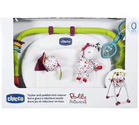 Chicco Trousse 0+; Ensemble composé d'une barre de jeu et d'un réducteur textile, adapté aux chaises hautes Chicco Polly Progres5 et Polly2Start