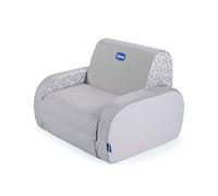 Chicco Twist Fauteuil pour Enfants Convertible en Chaise Longue et en Divan, avec 3 Configurations, se Transforme en 1 Mouvement - pour 12 mois et Plus - Dune
