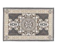 CHICHIC Paillasson d'intérieur pour entrée de Maison, Tapis de Sol pour intérieur et extérieur - Tapis de Bienvenue en Caoutchouc antidérapant - Profil Bas - Gris Vert