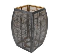 CHICIRIS Abat-jour Shadow, 20 Cm en Fer avec Fixation par Clip | Design creux élégant, facile à installer, compatible E26 et E27, matériau métallique durable
