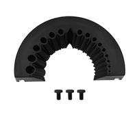 CHICIRIS Affûteur de Forets, Accessoire de Meulage de Forets électriques pour de 2 à 13 Mm, avec Meuleuse D'angle à Lame Géante, Compatible avec Meuleuse de 125 Mm (BLACK)