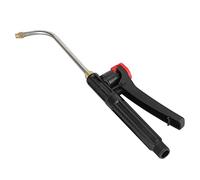 CHICIRIS Baguette d'arrosage pour tuyau d'arrosage, baguette de pulvérisation agricole, baguette d'arrosage de jardin G3/8 filetage extérieur tige de pulvérisation agricole avec buse incurvée fine pulvérisation réglable buse en cuivre