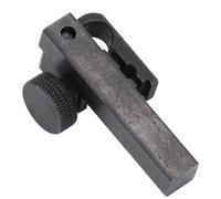 CHICIRIS Barre de Support de Jauge de Hauteur D'indicateur de Test à Cadran, Tige Carrée en Alliage D'aluminium, Pince de 50 Mm avec Trous de Serrage de 6 Mm et 8 pour Outils de Mesure