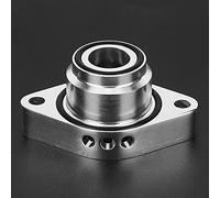 CHICIRIS Base de Soupape de Décharge, Adaptateur BOV 1012 en Alliage | Adaptateur de Soupape de Surpression, Construction en Alliage D'aluminium argenté, Réponse Améliorée de la Turbine,