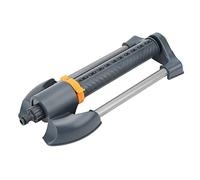 CHICIRIS Base Métallique D'arrosage de Jardin Oscillant, Angle de Pulvérisation Réglable pour Les Grandes Pelouses, Outil D'arrosage pour Les Zones Nouvellement Plantées, Plastique ABS, 1 Pièce