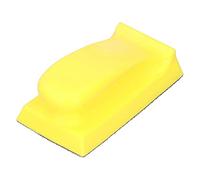 CHICIRIS Bloc de Ponçage Manuel, Tampon de Ponçage en Mousse PU 135 X 70 Mm pour le Polissage Fin Manuel de la Peinture et du Mastic, avec Papier de Verre Autocollant