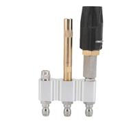 CHICIRIS Buse Hélicoïdale M5 Haute efficacité 3 en 1, Pointe Réglable pour le Nettoyage du Nettoyeur Haute Pression, Longue Portée 1/4 Pouces