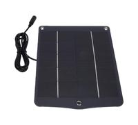 CHICIRIS Chargeur de Panneau Solaire 10W Monocristallin pour Caméra de | Chargeur de Batterie Solaire Portable avec Connecteur DC5521, Cadre en Aluminium pour Pompe à Eau Lumineuse pour Rideau