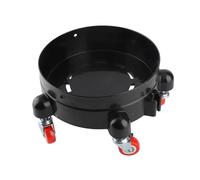 CHICIRIS Chariot à Seau, Chariot à Seau Roulant en PP avec 5 Roulettes Pivotantes, capacité de 220,46 Lb, Base épaissie, à Tambour à Mouvement Fluide pour le Lavage de Voiture, Garage, Pots de Plantes