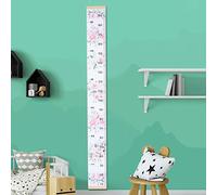 CHICIRIS Charte de Croissance des Enfants Hauteur Hauteur Sticker Wall Sticker Dual Scale Design Facile à Lire la Longueur de la Longueur du bébé avec de Adorables Modèles de Dessins Animés pour la