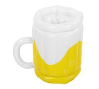 CHICIRIS Chope à Bière Gonflable, Refroidisseur de Bière Portable en PVC, Refroidisseur de Boisson de Grande capacité de 17,7 X 17,7 Pouces avec Valve de Gonflage Rapide pour Les Fêtes de Piscine