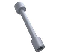 CHICIRIS e Robinet D'angle, Prise Réglable pour 3/8 ou 1/2 Pouce | Matériau en acier plaqué Ni, conception compacte, installation rapide, adapté aux tâches de plomberie