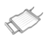CHICIRIS Couteau à Fromage Manuel, Outil en Acier Inoxydable à Haute (20MM) | Poignée facile à utiliser, Lignes de grille claires pour la , Conception légère, Parfait pour trancher le fromage et la