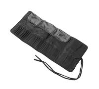 CHICIRIS Étui à Pinceaux de Maquillage, Sac de Rangement étanche pour Outils Cosmétiques de Grande capacité à 26 Trous, avec Conception Roulante pour Organisateur de Pinceaux de