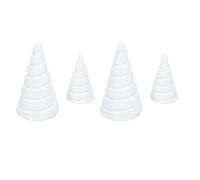 CHICIRIS Gabarit D'enroulement de Bobine en Spirale 4 Pièces, Outil de Fil de Cuivre de Jardinage D'électroculture pour la Culture de Légumes de Plantes, avec Matériau ABS pour Jardins