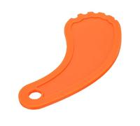 CHICIRIS Grattoir de Gril Portable, Grattoir de Gril, Outil de de Plaque de Cuisson en ABS de qualité Supérieure avec Conception Incurvée pour Les Voyages de Pique-Nique de