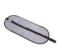 CHICIRIS Hamac de Pied d'avion, Bride de Pied Réglable, Repose-pieds de Vol en Nylon pour Voyage Aérien, Bureau et Voiture, Confort élévateur avec Support Stable (GREY)