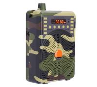 CHICIRIS Haut-Parleur Portable pour Appel d'oiseaux avec Télécommande | Lecteur MP3, Son Puissant de 48 W, Portée sans Fil de 400 M, Lecture Automatique de la Carte USB/TF, Microphone pour