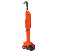 CHICIRIS Hoe à Creusement électrique, Puissant Creuseur de Sol avec une Batterie Rechargeable, Léger pour le Jardinage, et L'acier au Manganèse (Prise UE)