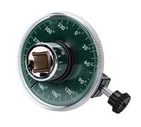 CHICIRIS Jauge D'angle de Torsion 1/2 Pouce, échelle 360 Degrés, Tiges | Accessoire de ynamométrique avec précision de ± 0,1 °, ABS et alliage d\'aluminium, assemblage d\'angle de boulon