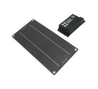 CHICIRIS Kit de Chargeur de Batterie de Panneau Solaire Portable 600W, efficacité à Haut Rendement pour Les Activités de Plein Air de Voiture RV