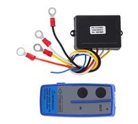 CHICIRIS Kit de Télécommande sans Fil pour Treuil, Récepteur 434MHz 12V 24V | Combiné Interrupteur avec Voyant Lumineux, Portée de 75 Pieds, Antenne Intégrée, Anti-interférence, Universel pour Voiture