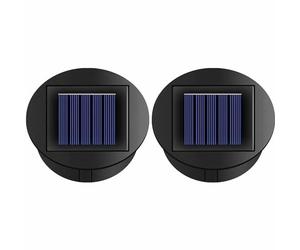 CHICIRIS Lanterne à Panneau Solaire de Remplacement, Ampoule à économie D'énergie, Pièce de Rechange pour Lanternes Solaires D'extérieur, Paquet de 2
