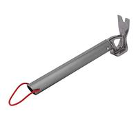 CHICIRIS Marteau de Camping Durable en Acier Inoxydable, Piquet de Tente, Extracteur de Clous pour Randonnée en Plein Air, Argent