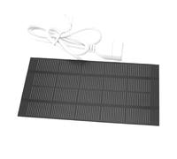 CHICIRIS Mini Chargeur de Panneau Solaire 1,2 W, Module Solaire USB en Silicium Monocristallin pour le Chargement de Téléphone Portable et Appareil Photo
