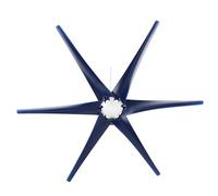 CHICIRIS Mini Générateur D'énergie éolienne 6 Alimentation de Girouette/Wing 200-W pour Une Résistance à Haute Température (12V)