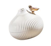 CHICIRIS Mini Humidificateur à Oignon, Capacité 300 Ml | Fonctionnement silencieux, veilleuse bicolore, adaptée à la chambre à coucher, au bureau, en matière plastique