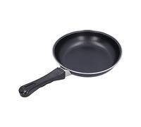 CHICIRIS Mini Poêle Antiadhésive pour une Cuisson Efficace sur Cuisinière à Gaz à Induction Acier Inoxydable Noir 1 Pièce (30cm)