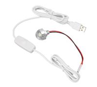 CHICIRIS Mini Projecteur LED, Spot à intensité Variable alimenté par USB avec Mode de Gradation et de Respiration en Continu, pour Vitrine, Armoire à Bijoux, Décoration Intérieure