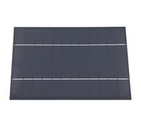 CHICIRIS Panneau Solaire 6W DIY, Léger, Portable, étanche, pour Projets Scientifiques et Appareils à Faible Consommation, Polysilicium 12V, 170x200mm