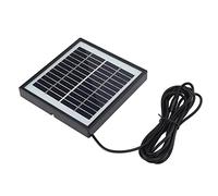 CHICIRIS Panneaux Solaires 2W 12V Chargeur de Panneau Solaire en Polysilicium Panneau Portable à Haute Conversion avec Cadre pour Voiture RV Bateau Camping Voyage Entretien de la Batterie