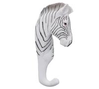 CHICIRIS Patère en Forme D'animal, Design Antique, Cintre Décoratif pour la Maison, le Salon, en Résine et en Fer, 1 Paquet (En forme de zèbre)