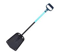 CHICIRIS Pelle à Neige Pliante en Alliage D'aluminium, Outil Multifonction Portable à Long Manche pour Le Camping et la Randonnée, avec Une Conception Légère et Durable